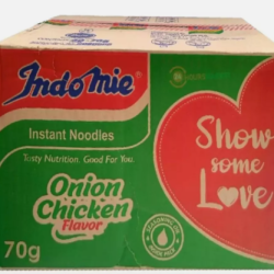 Indomie Instant Noodles Onion Flavor 70g (Box of 40)